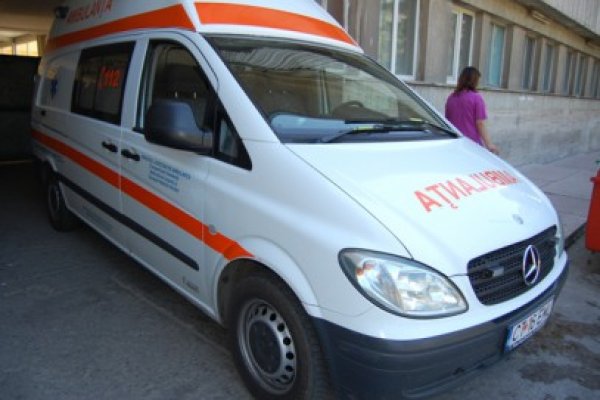 Pietron acidentat de o şoferiţă de 21 de ani